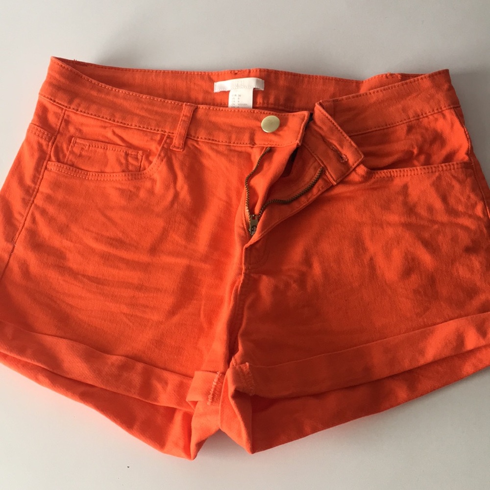 H&M stretch denim shorts NWOT